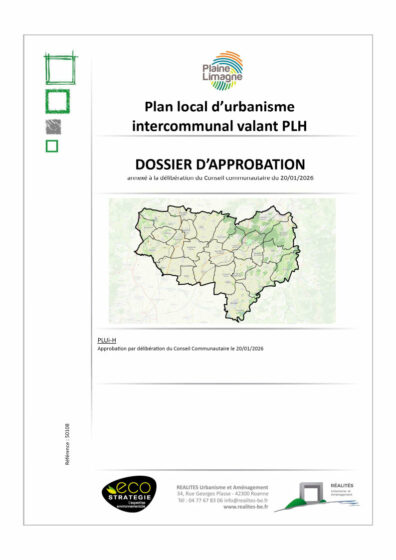 Le PLUiH adopté le 20 janvier 2026