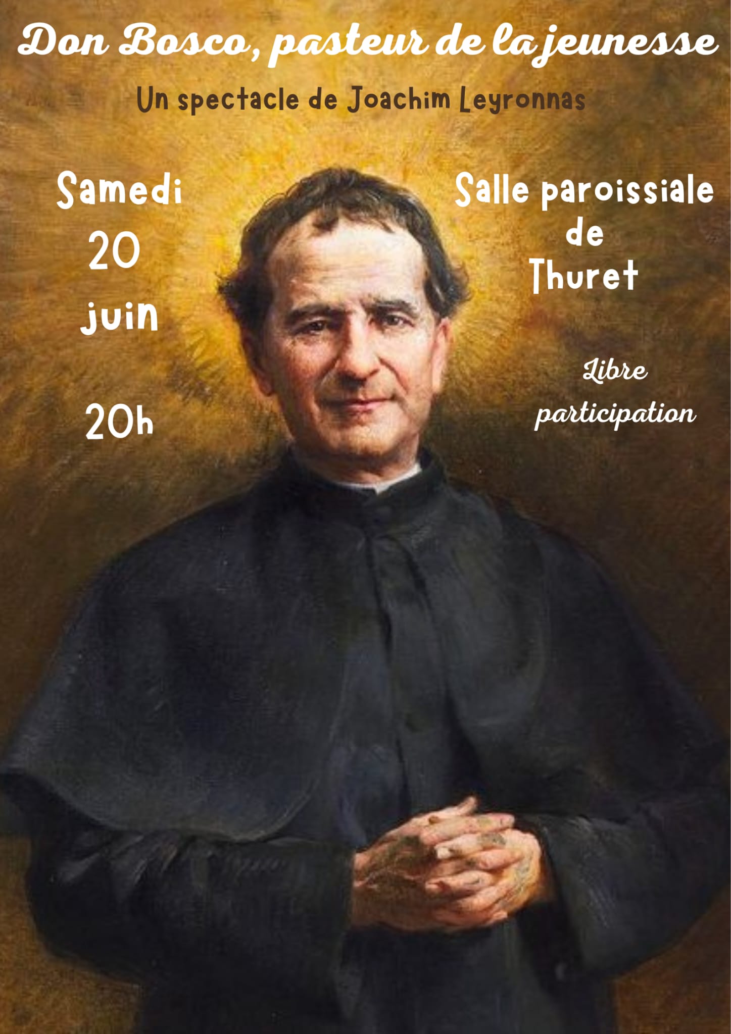 Spectacle Don Bosco, Pasteur de la jeunesse