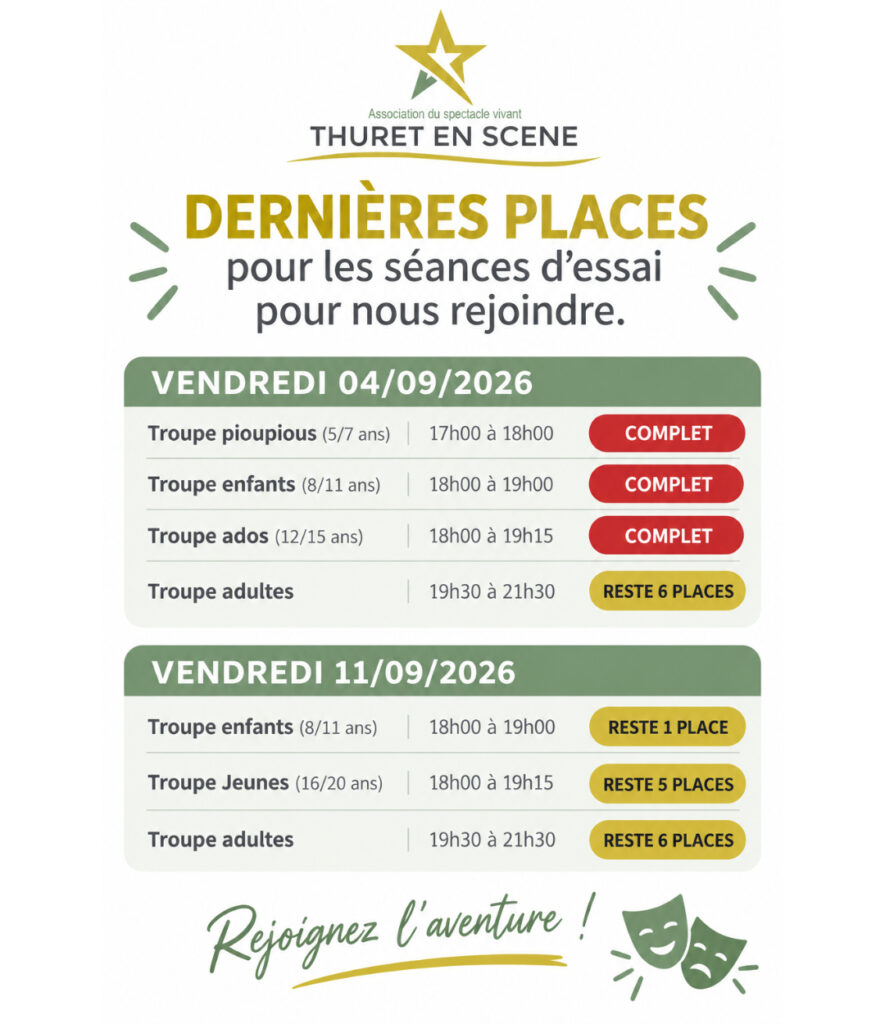 Journées essai théâtre